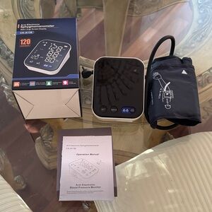 Blood pressure monitor that talks 😊